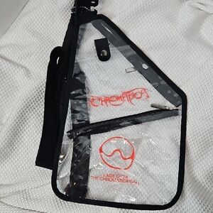 LADY GAGA Chromatic Tour VIP Clear Crossbody Bag ONLY
